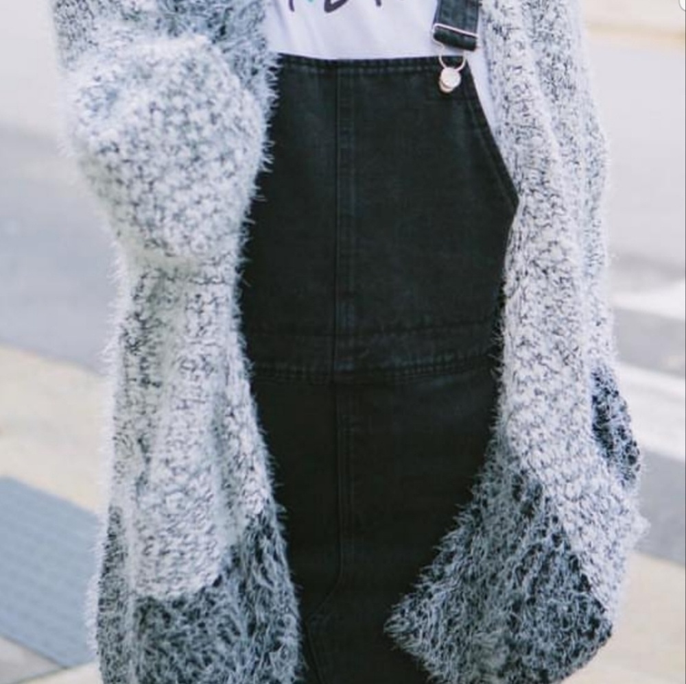 Black overall Jean skirt - Picture 2 of 8